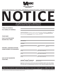 Retail License Application - Virginia, Page 22