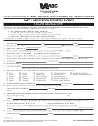 Retail License Application - Virginia, Page 5