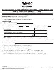 Retail License Application - Virginia, Page 9