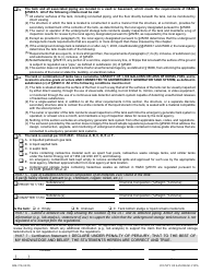 Form HM-978 Claim of Exemption From Underground Storage Tank Regulation and Law - County of San Diego, California, Page 2