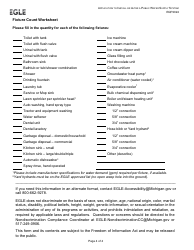 Form EQP2024 Application to Install or Alter a Public Water Supply System - Michigan, Page 4
