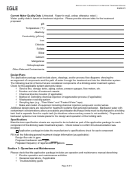 Form EQP2275 Application to Construct or Improve Treatment Device - Michigan, Page 3