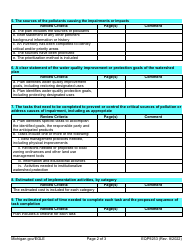 Form EQP9253 Checklist for a Cmi Approved Watershed Management Plan - Michigan, Page 2
