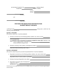 Form 12.980(F) Petition for Injunction for Protection Against Repeat Violence - Florida, Page 4
