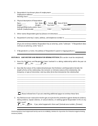 Form 12.980(N) Petition for Injunction for Protection Against Dating Violence - Florida, Page 5
