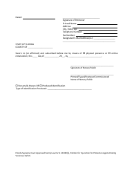 Form 12.980(N) Petition for Injunction for Protection Against Dating Violence - Florida, Page 9