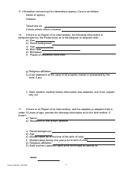 Form A-09 Petition for Adoption of a Foreign Born Child - Pennsylvania, Page 3