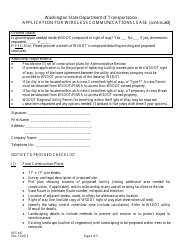 Form RES447 Application for Wireless Communications Lease - Washington, Page 4