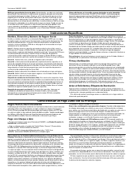 IRS Formulario 2350(SP) Solicitud De Prorroga Para Presentar La Declaracion Del Impuesto Sobre El Ingreso Personal De Los Estados Unidos (Spanish), Page 4
