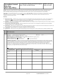 Document preview: Form HUD-50075-HCV Streamlined Annual Pha Plan (Hcv Only Phas)