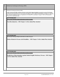 Form HUD-50075-HCV Streamlined Annual Pha Plan (Hcv Only Phas), Page 3