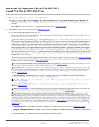 Form HUD-50075-HCV Streamlined Annual Pha Plan (Hcv Only Phas), Page 4