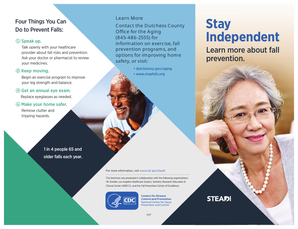 A Matter of Balance Participant Application - Dutchess County, New York, Page 5