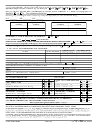 IRS Form 13614-NR Nonresident Alien Intake and Interview Sheet, Page 2