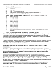 Instructions for Form DHCS3096 Medi-Cal Cost Report - Change in Scope-Of-Service Rquest (Csosr) Freestanding Federally Qualified Health Center (Fqhc)/Rural Health Center (Rhc) Prospective Payment System (Pps) - California, Page 5