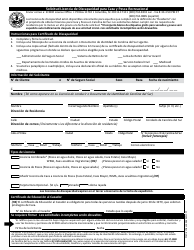 Document preview: Formulario FM-057 (22-13496) Solicitud Licencia De Discapacidad Para Caza Y Pesca Recreacional - South Carolina (Spanish)