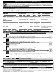 Document preview: Formulario FM-075 (22-13494) Solicitud Licencia Vitalicia Para Caza Y Pesca Recreacional - South Carolina (Spanish)