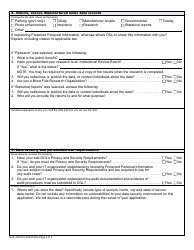 Form DSC-425-001 Data Records Contract Application - Washington, Page 3