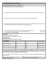 Form DSC-425-001 Data Records Contract Application - Washington, Page 5