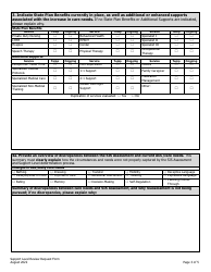 Support Level Review Request Form - Colorado, Page 3