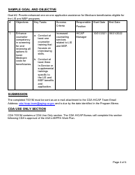 Instructions for Form CDA7001M Mippa Work Plan Template - California, Page 4