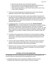 Exemption Application - Category Iii - Engine Control Module (Ecm) Programmers and/or Ecm Signal Modifications - California, Page 2