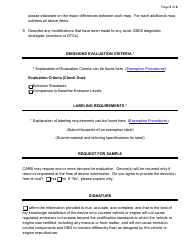 Exemption Application - Category Iii - Engine Control Module (Ecm) Programmers and/or Ecm Signal Modifications - California, Page 5