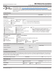 Form DOH-4456 Wic Medical Documentation - New York