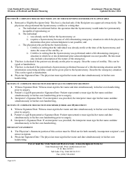 Utah Medicaid Hysterectomy Acknowledgment Form - Utah, Page 3