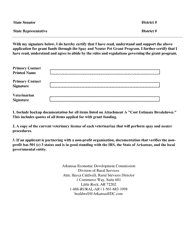 Spay and Neuter Pet Grant Program Application - Arkansas, Page 7
