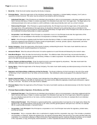 Form B-A-29 Tobacco Products Other Than Cigarettes Surety Bond - North Carolina, Page 2