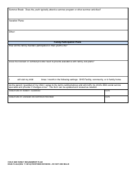 DSHS Form 10-244 Child and Family Engagement Plan - Washington, Page 3