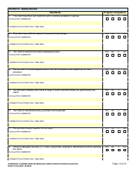 DSHS Form 10-639 Overnight Planned Respite Services (Oprs) Certification Evaluation - Washington, Page 12