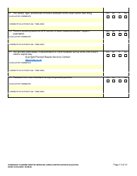 DSHS Form 10-639 Overnight Planned Respite Services (Oprs) Certification Evaluation - Washington, Page 13