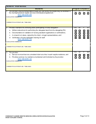 DSHS Form 10-639 Overnight Planned Respite Services (Oprs) Certification Evaluation - Washington, Page 5