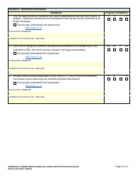 DSHS Form 10-639 Overnight Planned Respite Services (Oprs) Certification Evaluation - Washington, Page 9