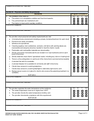 DSHS Form 10-671 Intensive Habilitation Services for Children Certification Evaluation - Washington, Page 4