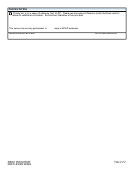 DSHS Form 13-919 Weekly Status Update - Washington, Page 2