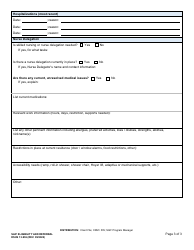 DSHS Form 13-936 Stabilization, Assessment, and Intervention Services Facility (Saif) Eligibility and Referral - Washington, Page 3