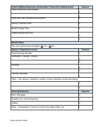 DSHS Form 14-416 Eligibility Review for Long Term Services and Supports - Washington, Page 3