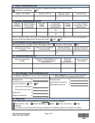 DSHS Form 14-467 Mid-certification Review - Washington, Page 2