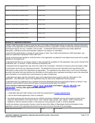 DSHS Form 15-389 Certified Community Residential Services and Supports (Ccrss) Initial Application - Washington, Page 5