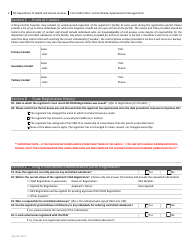 Form DHHS226-F Animal Shelter Application for Renewal - North Carolina, Page 2