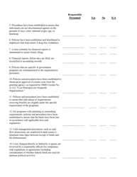Internal Control Questionnaire - North Carolina, Page 9