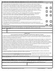 Form MO829-A0027 Application by Organization for Picnic License - Missouri, Page 2
