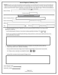 Shelter Application for Registration - North Carolina, Page 3