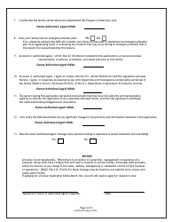 Boarding Kennel Application - North Carolina, Page 5