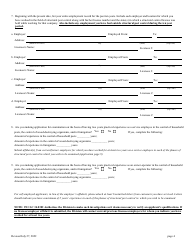 Application for Structural Pest Control License Examination - North Carolina, Page 5