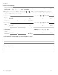 Application for Structural Pest Control License Examination - North Carolina, Page 6