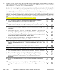 House Counsel Application - Oregon, Page 15